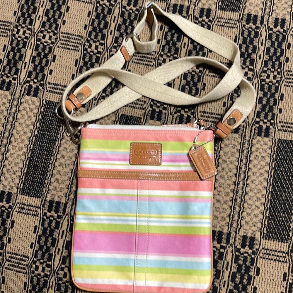 Coach cross body bag